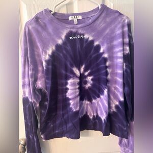 Baltic Ravens tie string sleeve shirt